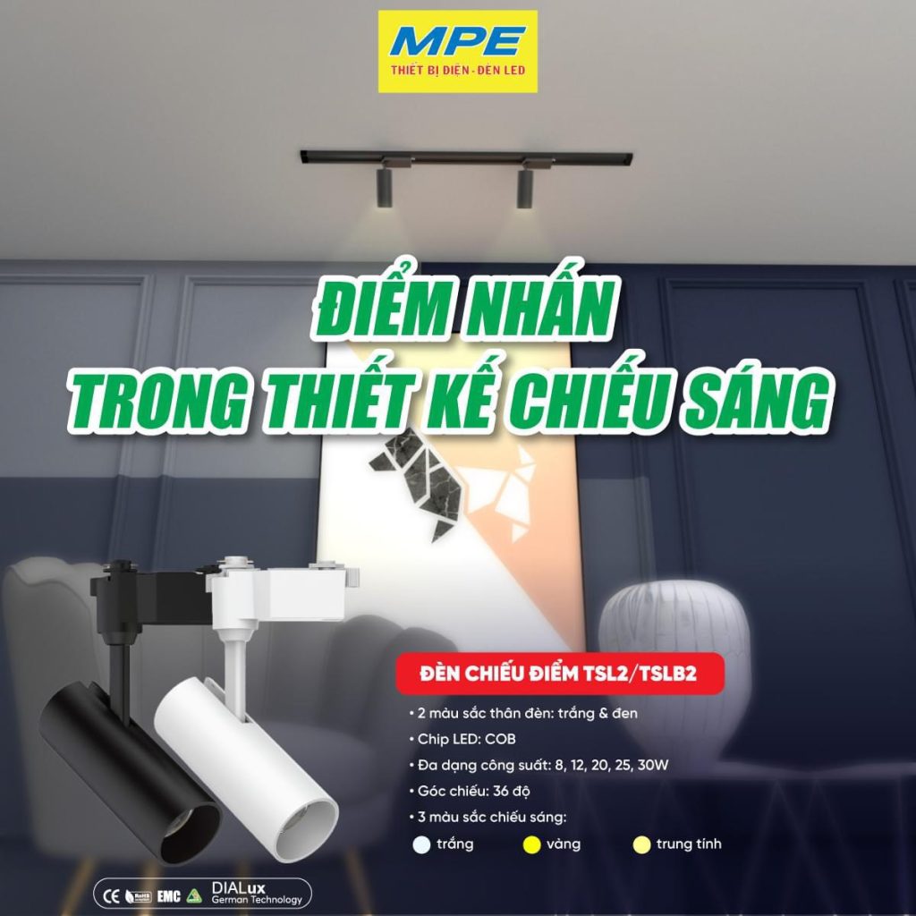 Những Yếu Tố Cần Cân Nhắc Khi Chọn Mua Đèn Led Chiếu Điểm - Tín Phát Electric