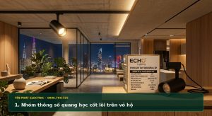 1. Nhóm thông số quang học cốt lõi trên vỏ hộp đèn LED - Tín Phát Electric