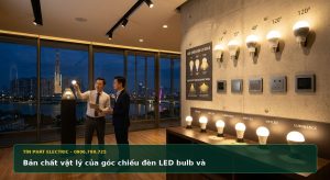 Bản chất vật lý của góc chiếu đèn LED bulb và nguyên lý phân bổ quang thông - Tín Phát Electric