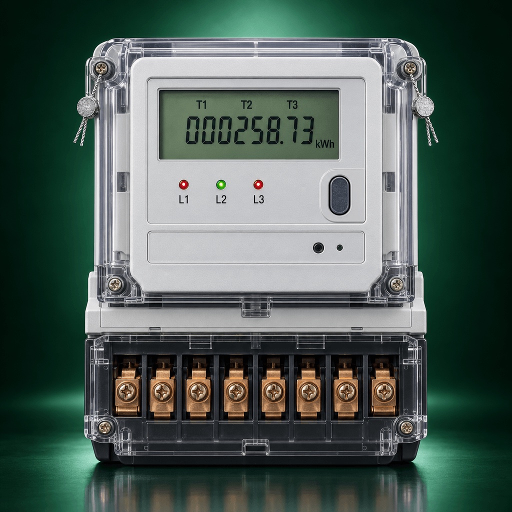 VSE3T-5B – Công tơ gián tiếp 2 chiều 5(6)A – VINASINO
