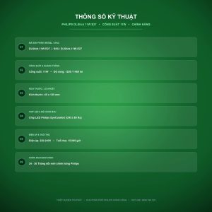 Bóng Đèn LED Dạng Thanh Philips MyCare Stick 11W E27