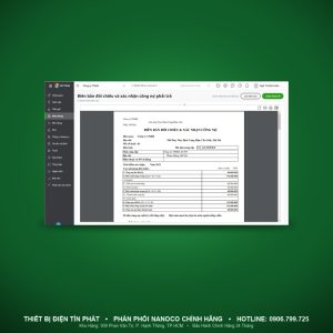 NIS445 – Cầu dao cách ly, IP44 – Nanoco - Tín Phát Electric